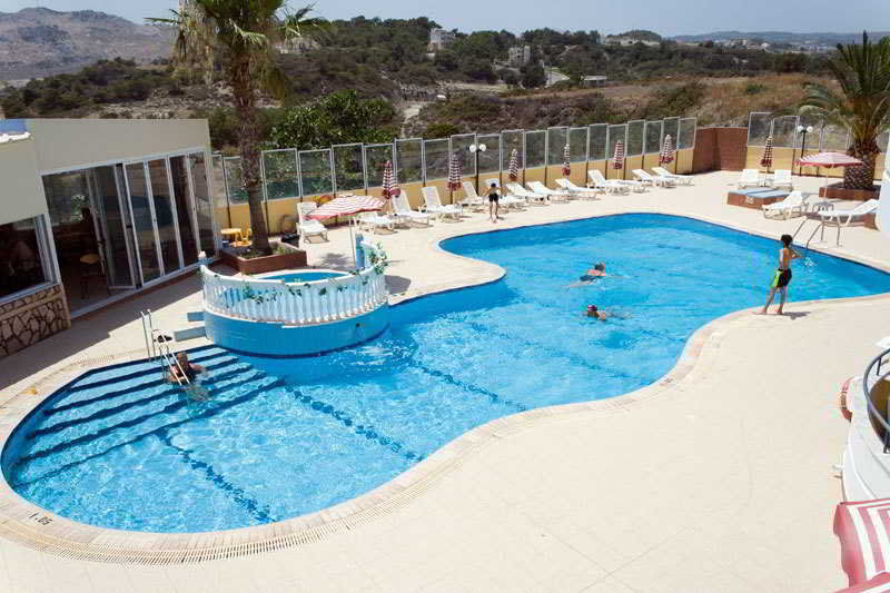 Ano Kampos Hotel Faliraki Bagian luar foto