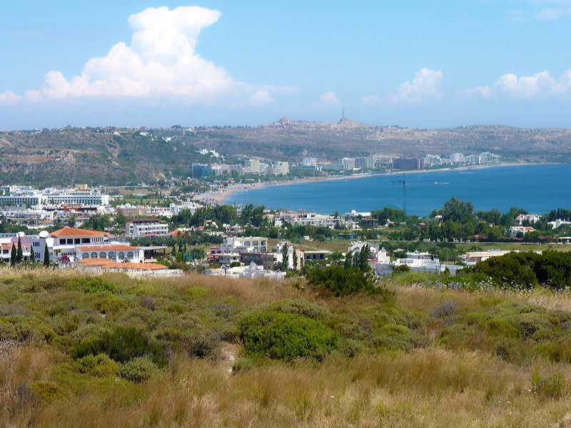 Ano Kampos Hotel Faliraki Bagian luar foto