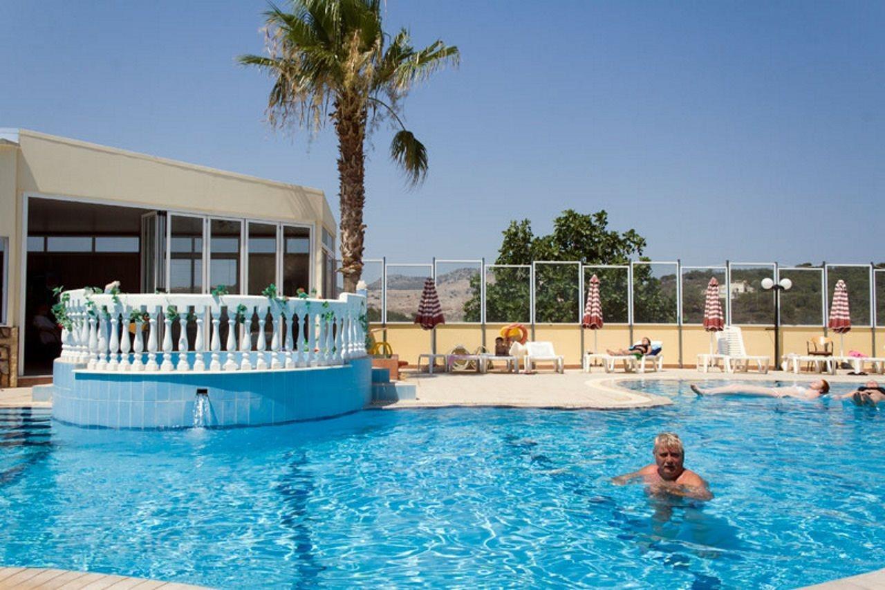 Ano Kampos Hotel Faliraki Bagian luar foto